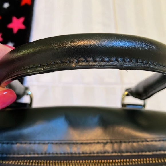 Kate Spade Black Leather with Bow Crossbody Purse - Picture 14 of 14